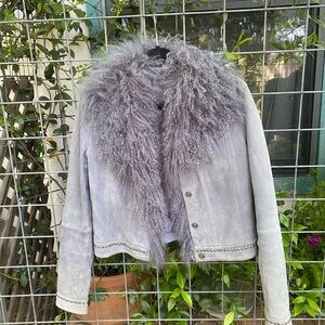 Women’s Shearling Suede Jacket
